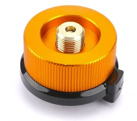Adapter gazu na kartusz butli 7/16 do butli/ palników gazowych / lamp
