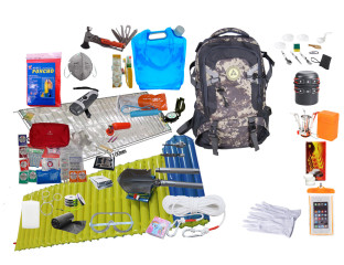 Zestaw survivalowy "Standard " dla 1 osoby, Khaki