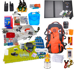 Zestaw survivalowy "Maxi" dla 2 osób, Orange