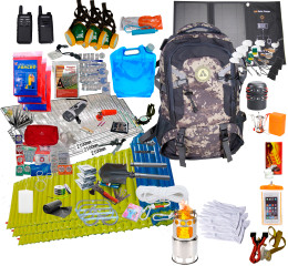 Zestaw survivalowy "Maxi" dla 3 osób, Khaki